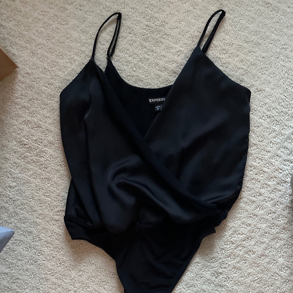 Medium bodysuit with satin top